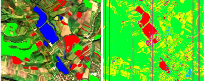 Exponential Features in the Fourier Domain for PRISMA Hyperspectral Image Segmentation